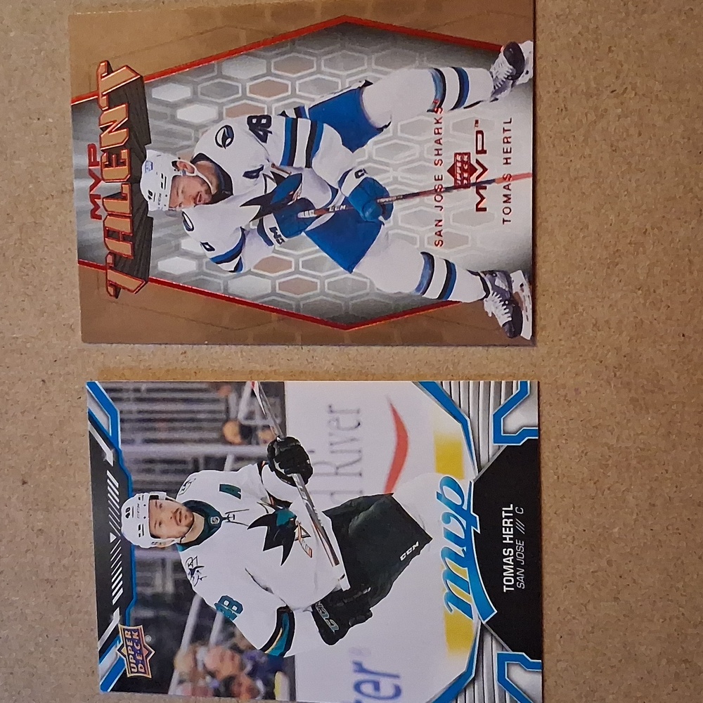 Tomas Hertl NHL Hockey Trading Cards Lot x 9